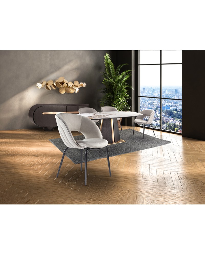 NIM- SILLA - PIEDRA/NEGRO